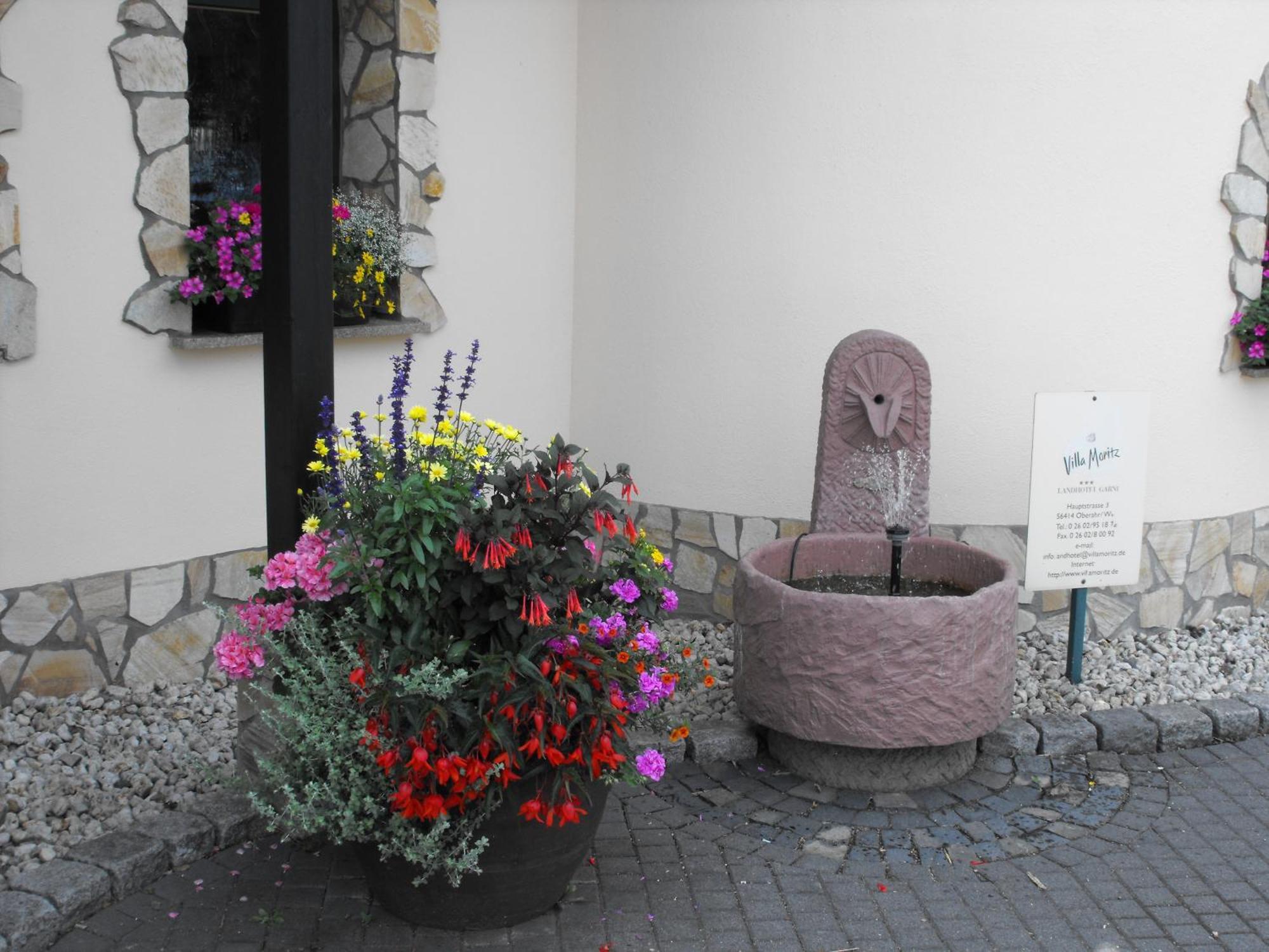 Landhotel Villa Moritz Garni Oberahr Exterior foto